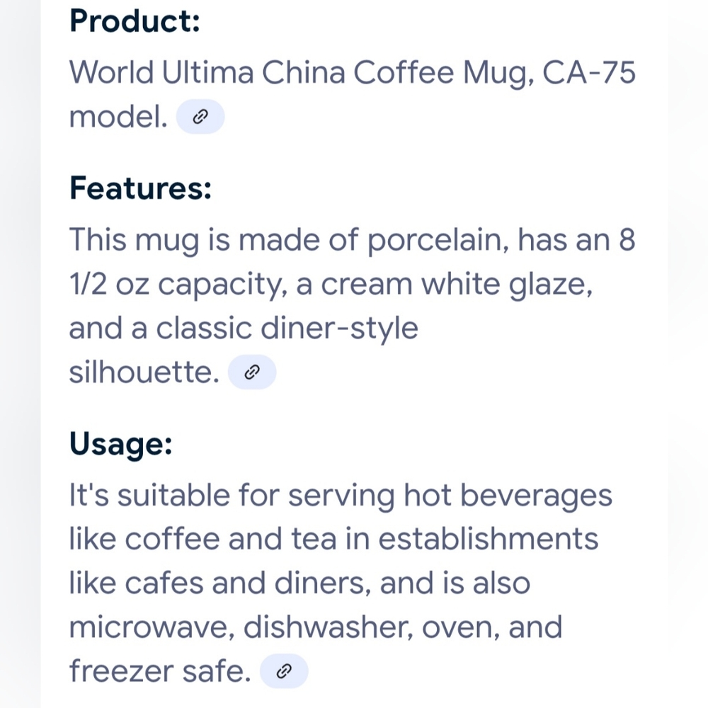 Libbey World Ultima Coffee Mug - Picture 3 of 11